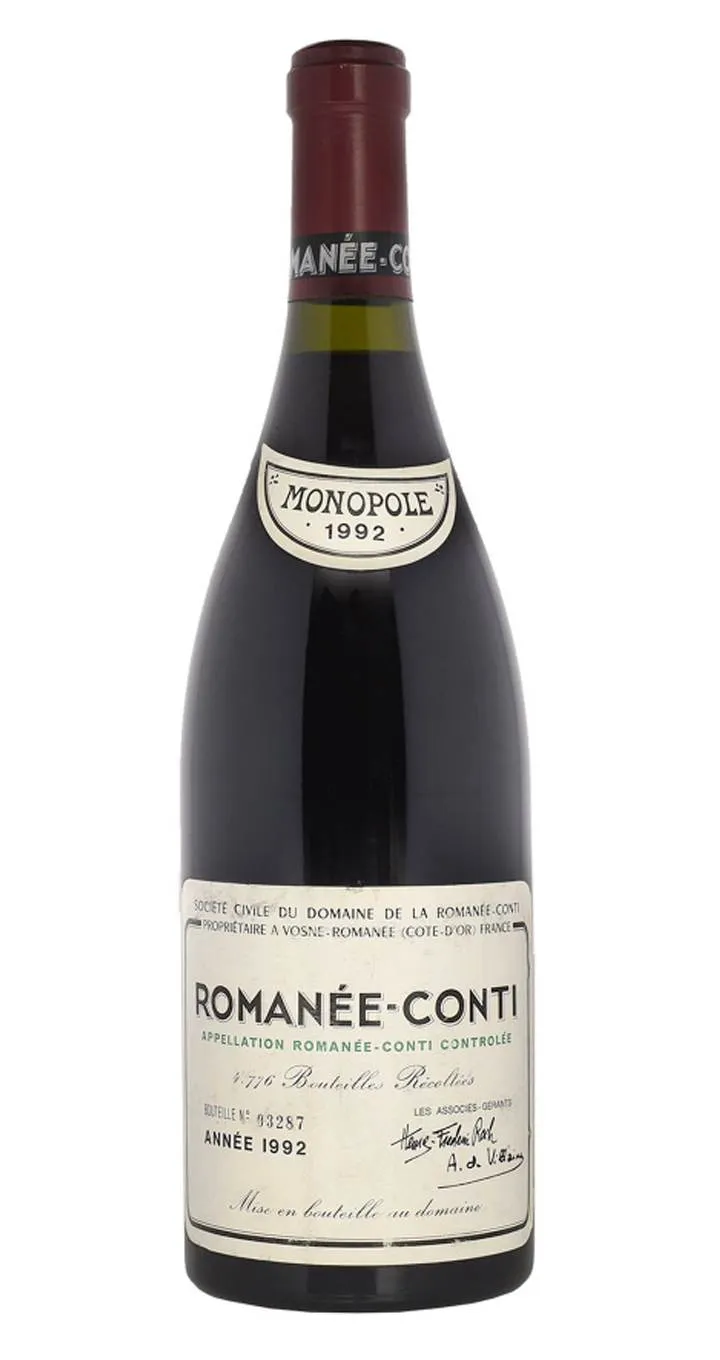 Vendre bouteille Romanée Conti Prix Romanée Conti - Cote et rachat de vin